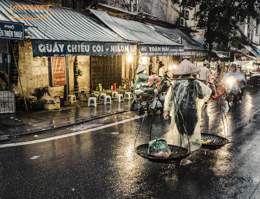 Hanoi streets Vietnam
