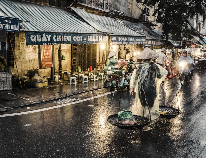 Hanoi streets Vietnam
