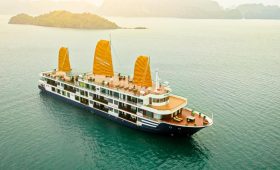 Bateau au Vietnam